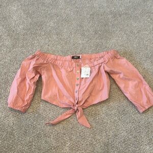 BNWT Urban Outfitters BDG brand off the shoulder crop top